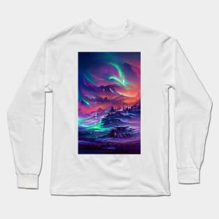 Colorful Landscape Long Sleeve T-Shirt